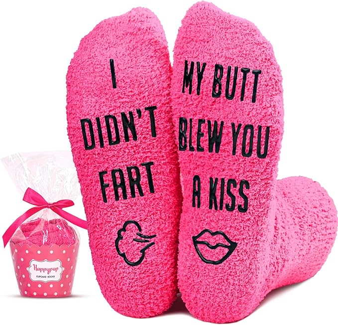 Cute Fart Socks – Funny gag gift product image